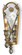 Lillian August One Light Wall Sconce in Gold Leaf/Majestic Silver Leaf/Antique Mirror (142|5028)