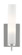 Bagno One Light Wall Sconce in Polished Nickel/Opaque Glass (142|5800-0011)