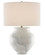 Kalossi One Light Table Lamp in White/Gray/Contemporary Silver Leaf (142|6000-0623)