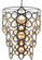 Mauresque Nine Light Chandelier in Bronze Gold/Contemporary Gold Leaf (142|9000-0381)