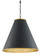 Pierrepont One Light Pendant in Antique Black/Contemporary Gold Leaf/Painted Gold (142|9000-0535)