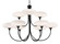 Solfeggio Nine Light Chandelier in Oil Rubbed Bronze (142|9000-0588)