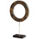 Portal Sculpture in Brown And Stainless Steel (208|07217)