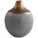 Vase in Charcoal Grey And Bronze (208|09004)