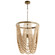 One Light Pendant in Tinted Raw Iron (208|09264)