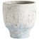 Planter in Antique White Blue Accents (208|09609)