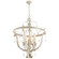 Eight Light Chandelier in Weathered Grey (208|10386)