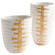 Vase in White And Gold (208|10672)