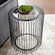 Side Table in Graphite (208|10927)