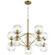 Ten Light Chandelier in Aged Brass (208|10962)