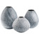 Vase in Frosted Grey (208|11094)