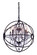 Geneva Five Light Pendant in Dark Bronze (173|1130D20DB/RC)