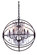 Geneva Six Light Chandelier in Dark Bronze (173|1130D25DB/RC)