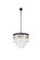 Sydney Nine Light Chandelier in Matte Black (173|1201D20MB/RC)