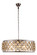 Madison Eight Light Chandelier in Polished Nickel (173|1214D32PN-GT/RC)