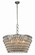 Nordic Six Light Chandelier in Antique Silver (173|1219D28AS/RC)