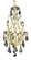 Maria Theresa Four Light Chandelier in Gold (173|2801D12G/RC)