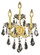 Maria Theresa Three Light Wall Sconce in Gold (173|2801W3G/RC)