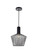 Ronnie One Light Pendant in Black (173|LD2414BK)