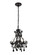 Kato Four Light Pendant in Black (173|LD5018D12BK)