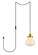 Lye One Light Plug in Pendant in Brass (173|LDPG6257BR)