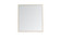 Monet Mirror in Brass (173|MR43640BR)