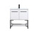 Gerard Single Bathroom Vanity in White (173|VF42030WH)