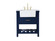 Clement Single Bathroom Vanity in Blue (173|VF60130BL)