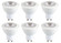 Berlin Light Bulb in Plastic (419|GU10LED101V1-6PK)