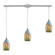 Geologic Three Light Pendant in Satin Nickel (45|10077/3L)