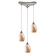 Capri Three Light Pendant in Satin Nickel (45|10141/3)