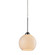 Cassandra One Light Mini Pendant in Polished Chrome (45|10240/1WH)