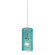 Ice Fragments One Light Mini Pendant in Satin Nickel (45|10242/1AQ)