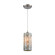 Capri One Light Mini Pendant in Satin Nickel (45|10447/1)