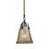 Hand Formed Glass One Light Mini Pendant in Oil Rubbed Bronze (45|10631/1)