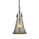 Hand Formed Glass One Light Mini Pendant in Oil Rubbed Bronze (45|10651/1)