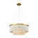 Orchestra One Light Chandelier in White (45|1142-013)
