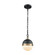 Harmelin One Light Mini Pendant in Matte Black (45|14474/1)