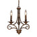 Gloucester Three Light Chandelier in Weathered Bronze (45|15041/3)