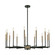 Livingston 13 Light Chandelier in Matte Black (45|15279/13)