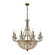 Elizabethan 14 Light Chandelier in Dark Bronze (45|15968/8+6)