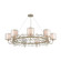 Asbury Nine Light Chandelier in Aged Silver (45|16286/9)