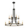 Woodbridge 12 Light Chandelier in Matte Black (45|16549/12)