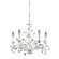 Circeo Five Light Chandelier in Antique White (45|18113/5)