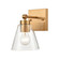 East Point One Light Wall Sconce in Satin Brass (45|18333/1)