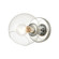 Claro One Light Wall Sconce in Polished Chrome (45|18373/1)