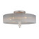 Alexis Five Light Semi Flush Mount in Antique Silver (45|20006/5)