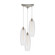 Liz Three Light Pendant in Satin Nickel (45|21192/3)