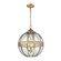 Randolph Three Light Pendant in Brushed Brass (45|22021/3)