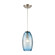 Ebbtide One Light Mini Pendant in Satin Nickel (45|30210/1)